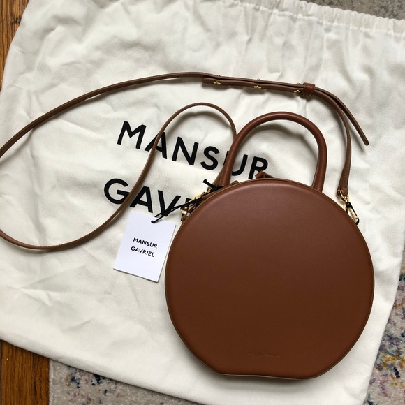 mansur gavriel circle crossbody